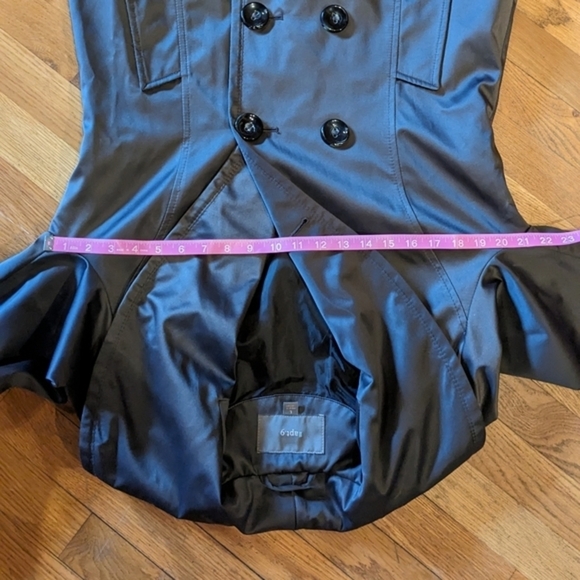 apt. 9 Large Shiny Gray Peacoat - Picture 8 of 11